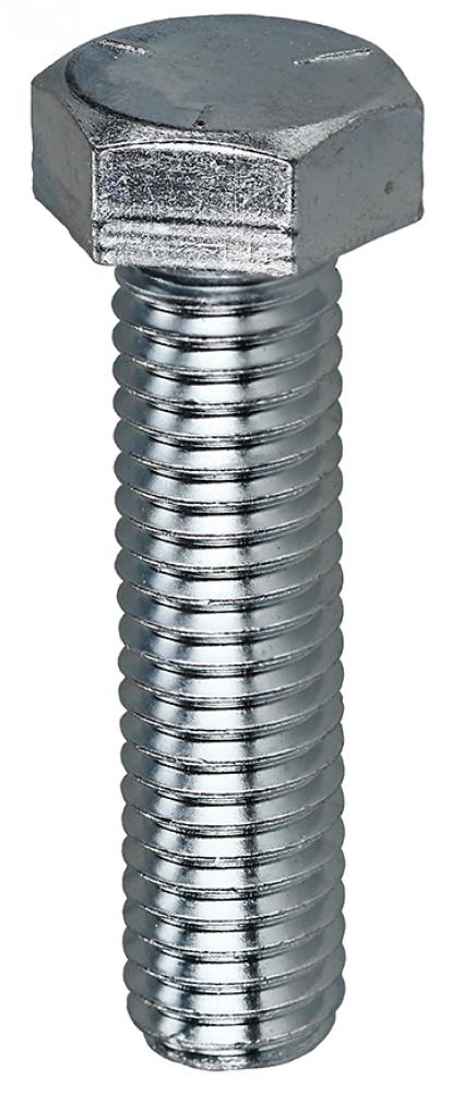 1/4 X 1/2 Hex Head Cap Screws Grade 5 Zinc Plate