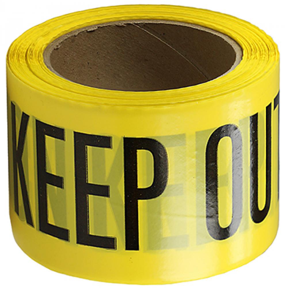 3&#34; X 1000&#39; Barricade Tape 3 Mil Keep Out