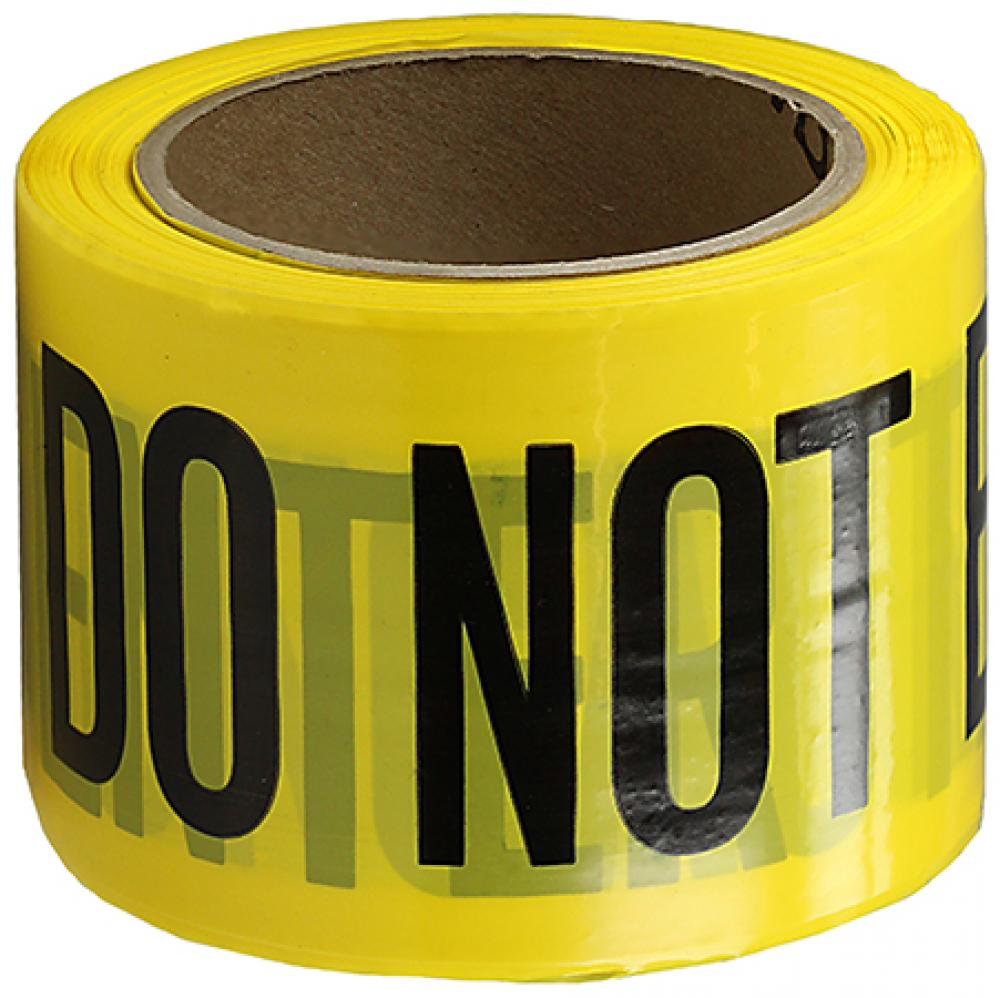 3&#34; X 300&#39; Barricade Tape 3 Mil Do Nt Ent