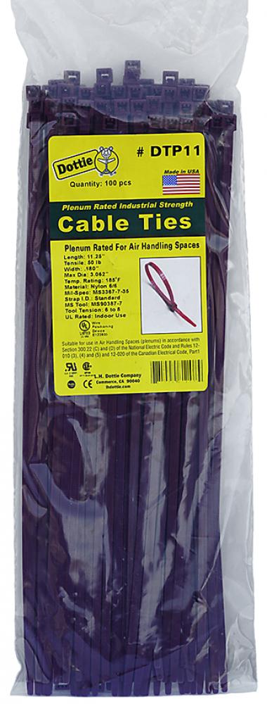 11&#34; Air Handling Cable Ties