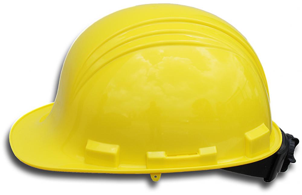 Safety Helmet - Yellow ( Ratchet Type 6 Point )