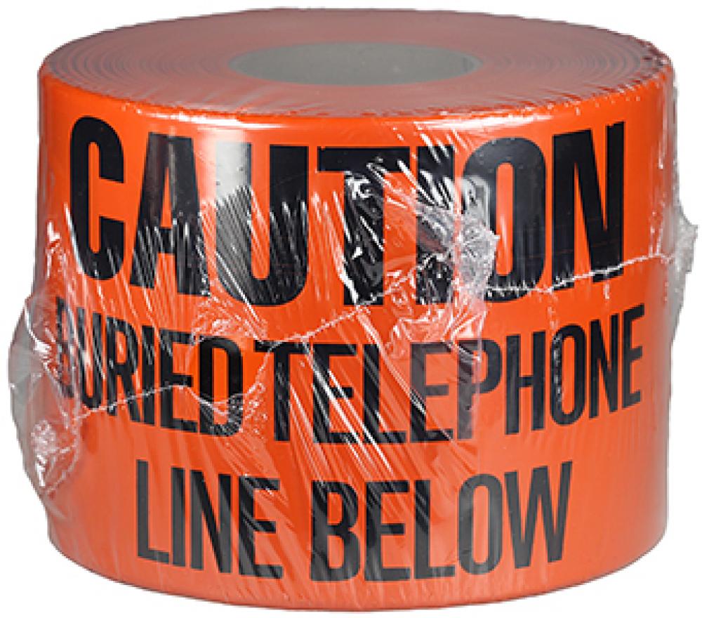 6&#34; X 1000&#39; Underground Tape 4 Mil Teleph