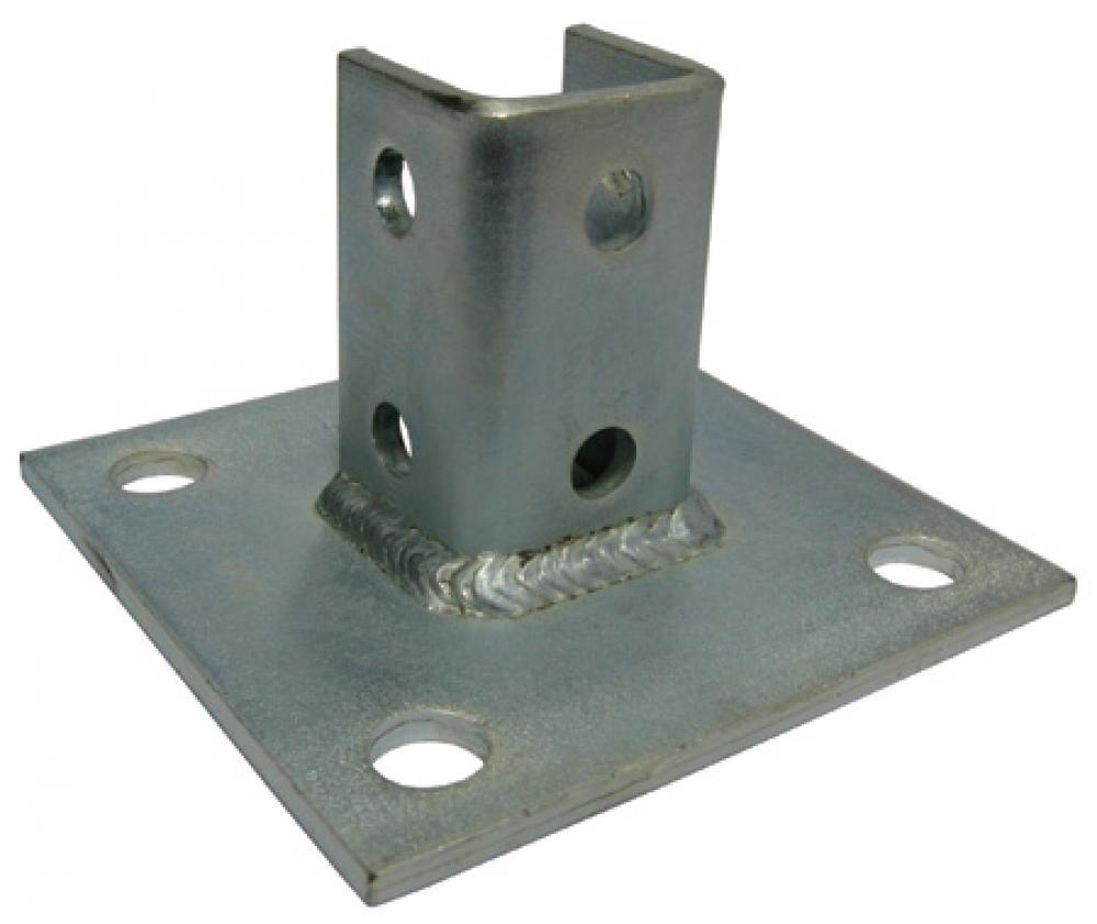 10 Hole Single Channel Tall Clevis - Square