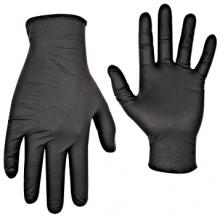 LH Dottie 2337M - Black Nitrile Disposable Gloves, Nn-Powdered - M