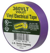 LH Dottie 360VLT - 3/4" x 60' x 7 Mil. Elec Tape - Violet