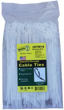 LH Dottie DTM14 - 14" Cable Ties Mounting Natural Heavy Duty B