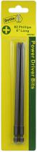 LH Dottie IB2P6C - Carded 2 pc. #2 X 6" Phillips Power Bit