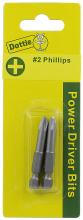 LH Dottie IB2PXC - Carded 2 pc. #2 X 3" Phillips Power Bit