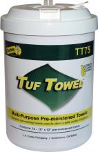 LH Dottie TT75 - 75 Count Tuf Towels-pre-moistened - multi-purpos