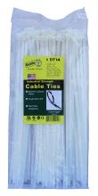 LH Dottie DT11 - 11" Cable Ties Natural Standard Duty Bent Ti