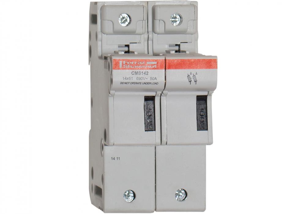 Fuse Holder 14x51 IEC 690VAC 690VDC 2-Pole IP20