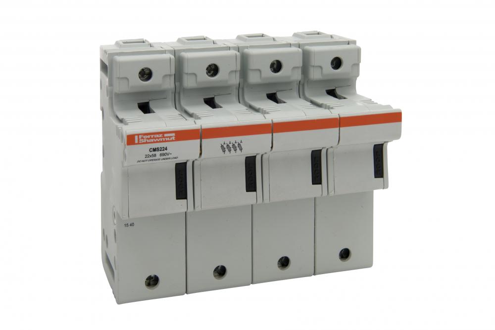 Fuse Holder 22x58 IEC 690VAC 690VDC 4-Pole IP20