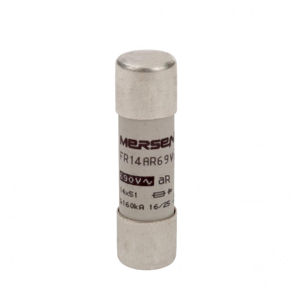 High-Speed Cylindrical Fuse 14x51 aR 690VAC 50A