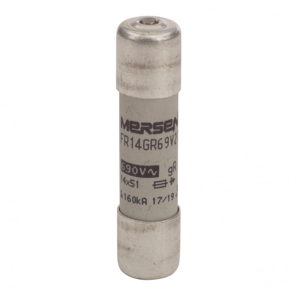 High-Speed Cylindrical Fuse 14x51 gR 690VAC 2A -