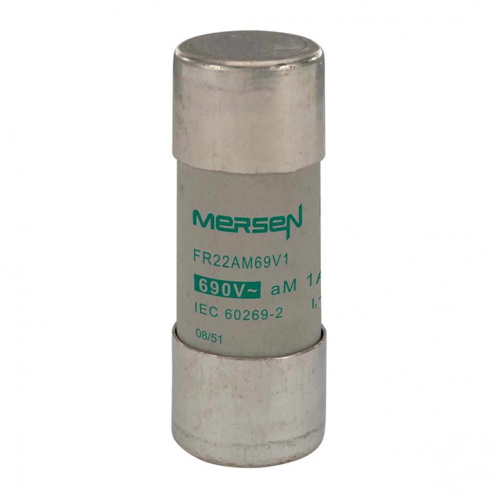 Cylindrical fuse-link aM 22x58 IEC 690VAC 1A