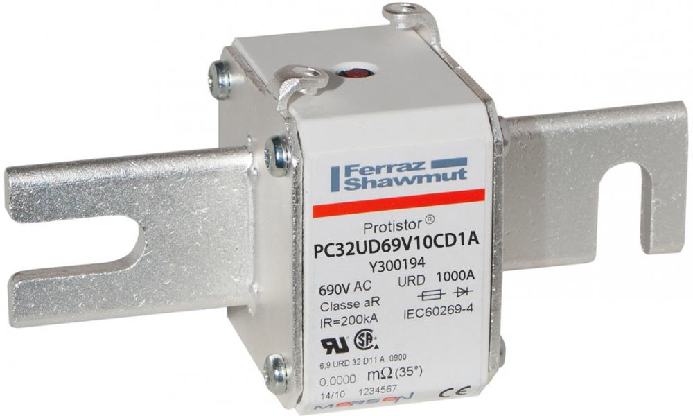 High-Speed Fuse 32 aR 690VAC 1000A Striker DIN 1