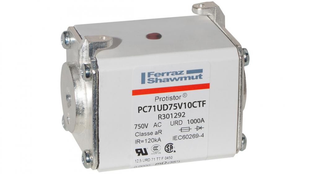 High-Speed Fuse 71 aR 750VAC 1000A Striker Flush