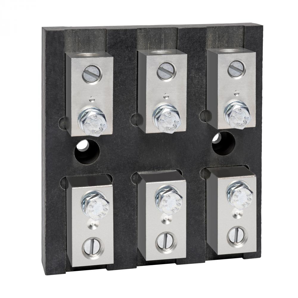 Fuse Block 300VAC 300VDC Class T 100A 3-Pole Box