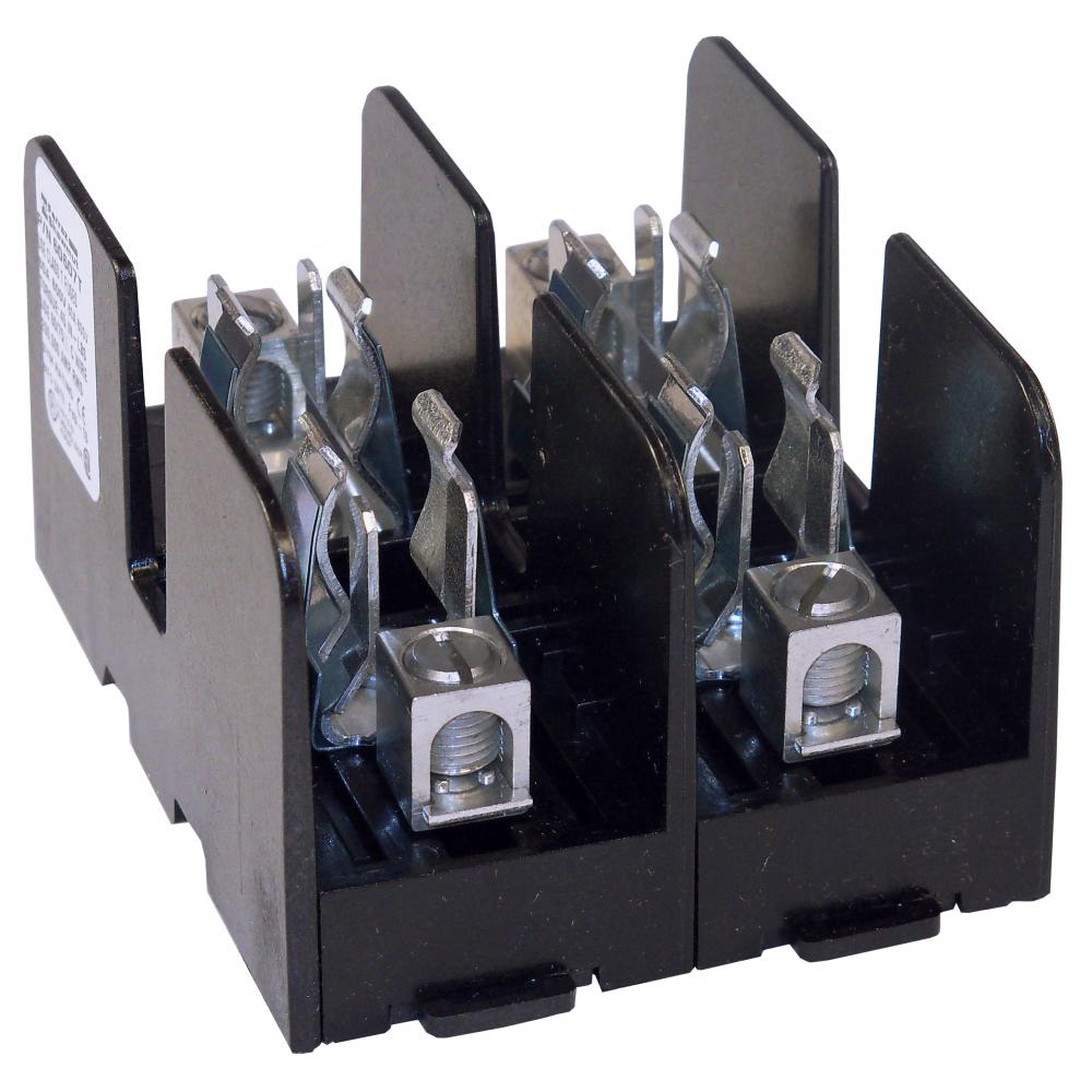 Fuse Block 600VAC 600VDC Class T 60A 2-Pole Box