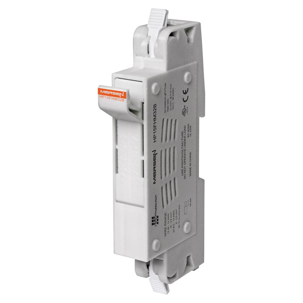 Fuse Holder IEC+UL/CSA 10x85 1500VDC 1-Pole Cage