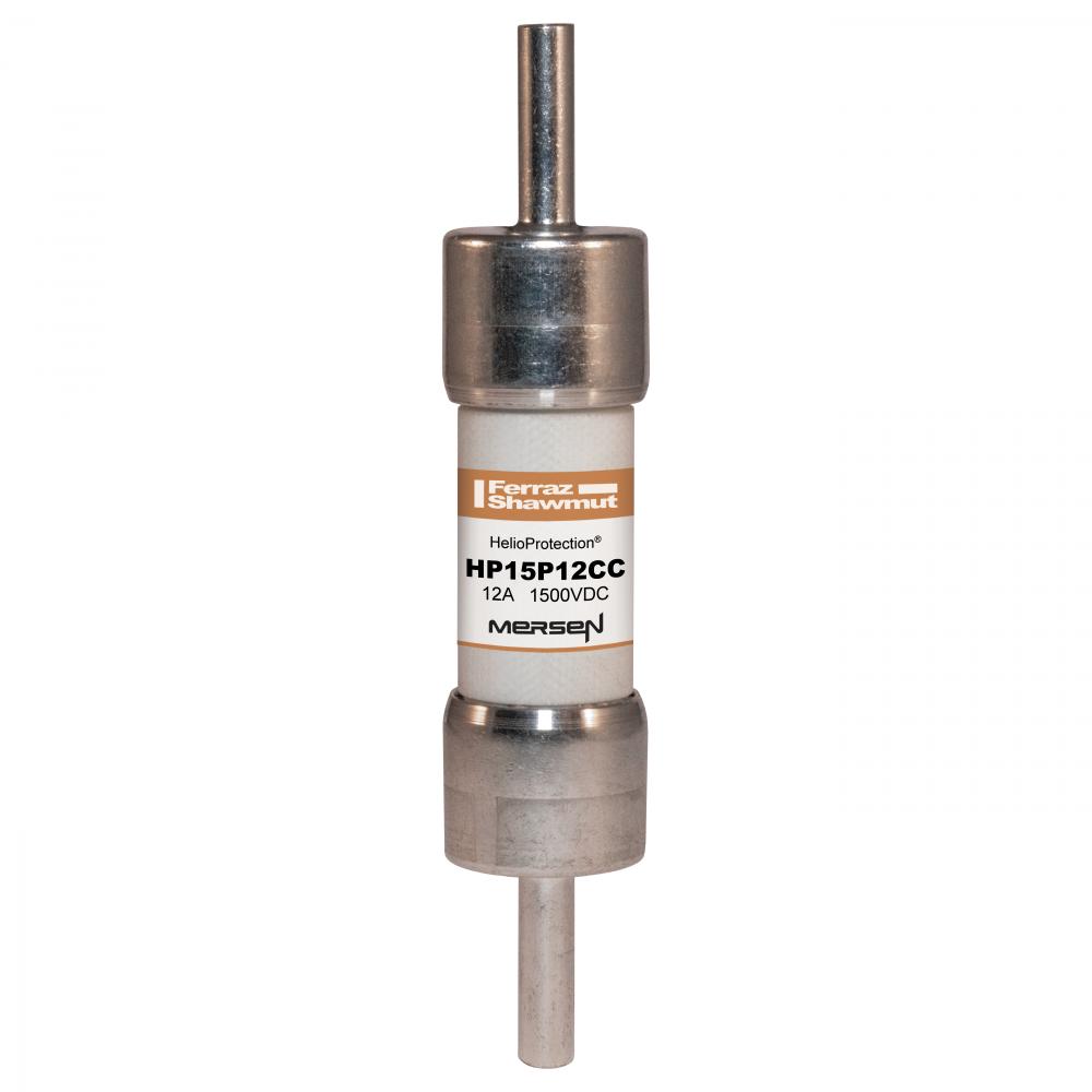 HelioProtection® Fuse 1500VDC 12A 20x65mm Crimp
