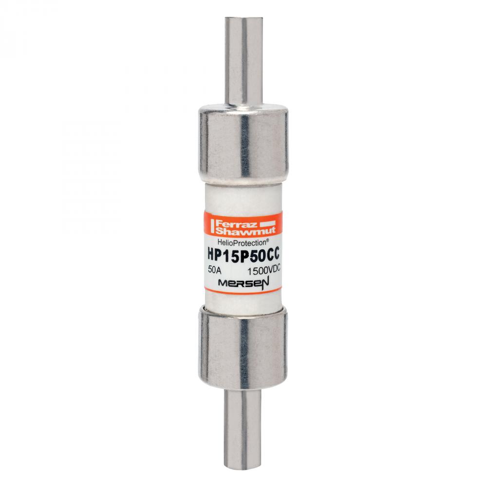 HelioProtection® Fuse 1500VDC 50A 20x65mm Crimp