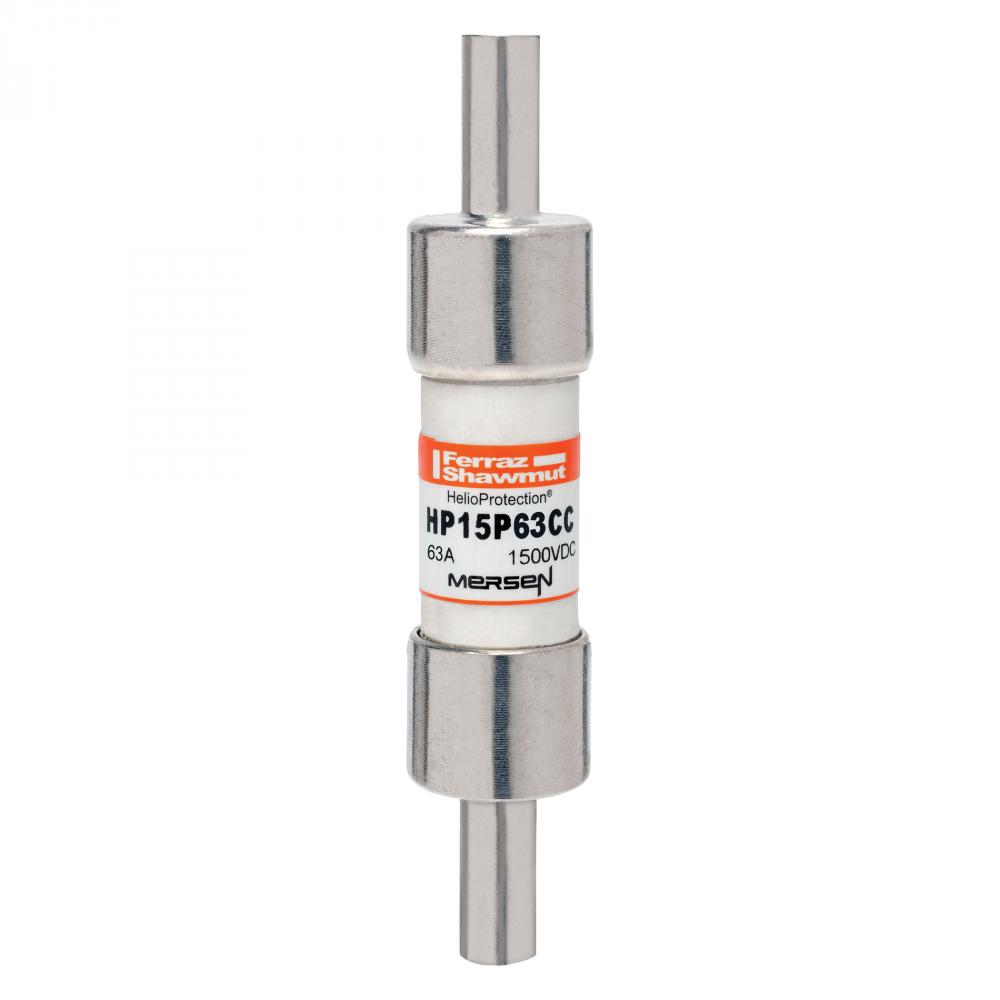 HelioProtection® Fuse 1500VDC 63A 20x65mm Crimp