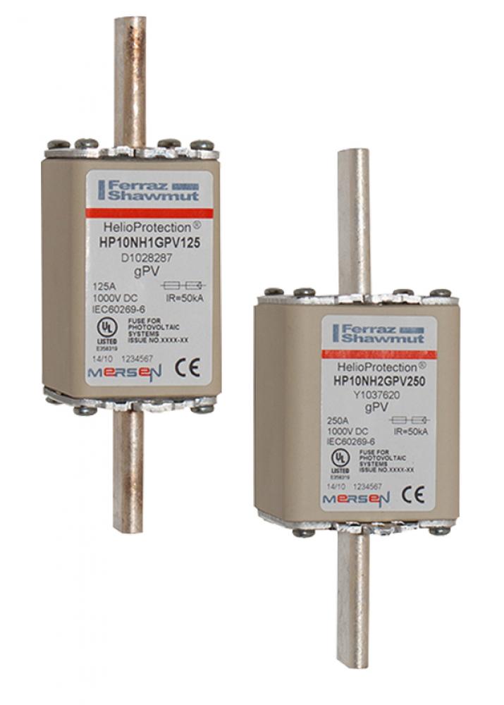 PV Fuse gPV 1000VDC IEC 1000VDC UL NH1 125A DIN