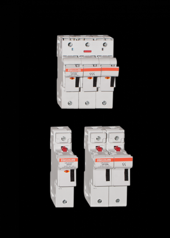 Fuse Holder 800VAC 1000VDC UL 14x51 1-Pole+N IP2