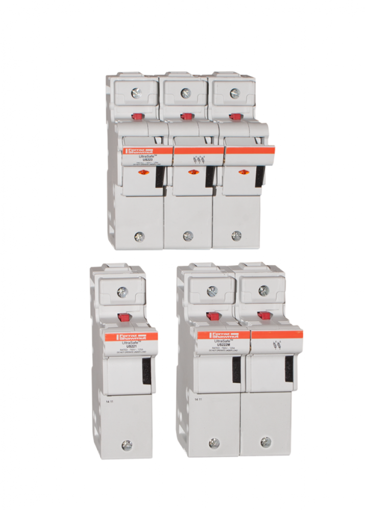 Fuse Holder 800VAC 1000VDC UL 22x58 1-Pole+N IP2