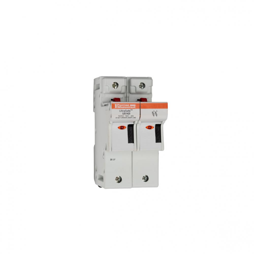 Fuse Holder 800VAC 1000VDC UL 14x51 2-Pole Visua