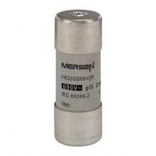 Mersen N093760 - Cylindrical fuse-link gG 22x58 IEC 690VAC 2A Wit