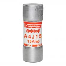 Mersen A4J15 - Fuse A4J - Class J - Fast-Acting 600VAC 300VDC 1