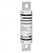 Mersen D100QS100-4Y - DC Fuse 1000VDC UL 100A Max. M8 Bolted