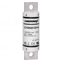 Mersen D100QS125-4 - DC Fuse 1000VDC UL 125A Max.Bolted