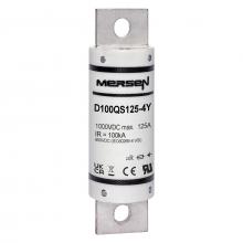 Mersen D100QS125-4Y - DC Fuse 1000VDC UL 125A Max. M8 Bolted