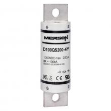 Mersen D100QS200-4Y - DC Fuse 1000VDC UL 200A Max. M8 Bolted