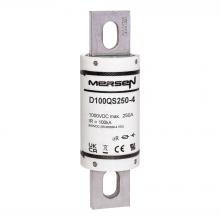 Mersen D100QS250-4 - DC Fuse 1000VDC UL 250A Max. Bolted