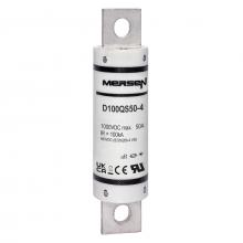 Mersen D100QS50-4 - Fuse DC 1000V UL 50A Max. Bolted