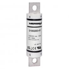 Mersen D100QS60-4Y - DC Fuse 1000VDC UL 60A Max.M8 Bolted