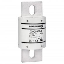 Mersen D70QS450-4 - DC Fuse 700VDC UL 450A Max. Bolted