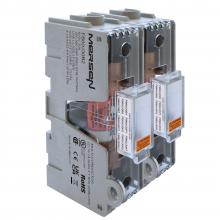 Mersen FB60J30B2 - Fuse Block 600VAC 600VDC Class J 30A 2-Pole Box