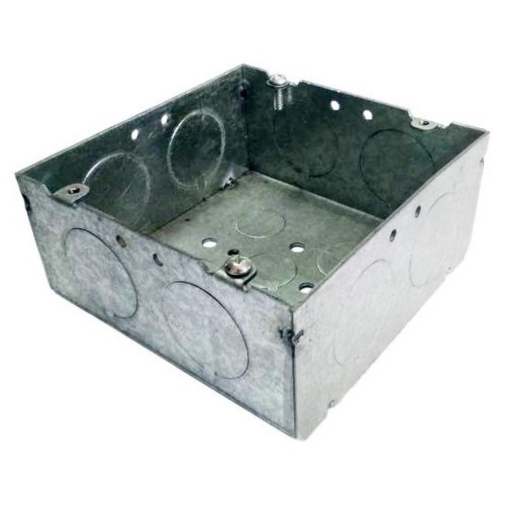 4-11/16&#34; Steel Outlet Boxes 13 Knockouts