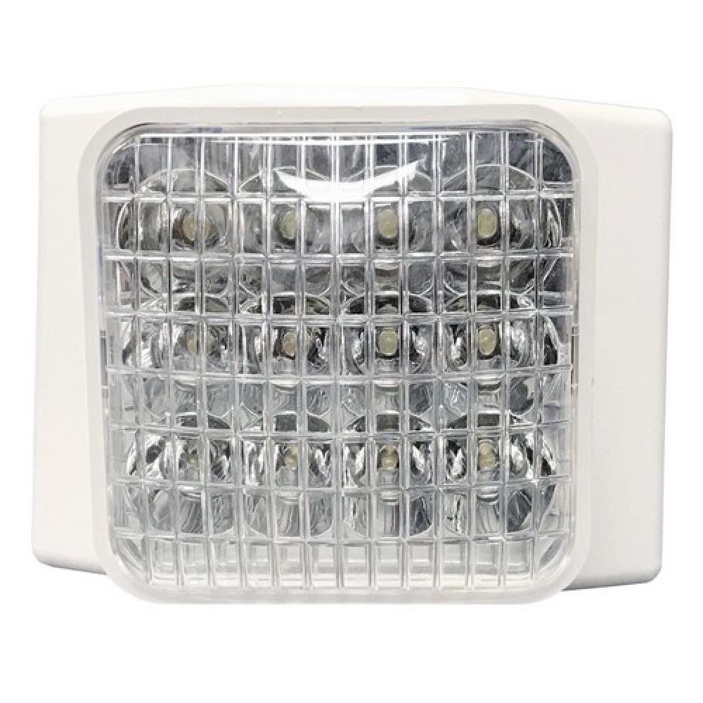 Remote LED Emerg Lamp Head 1 Head Square