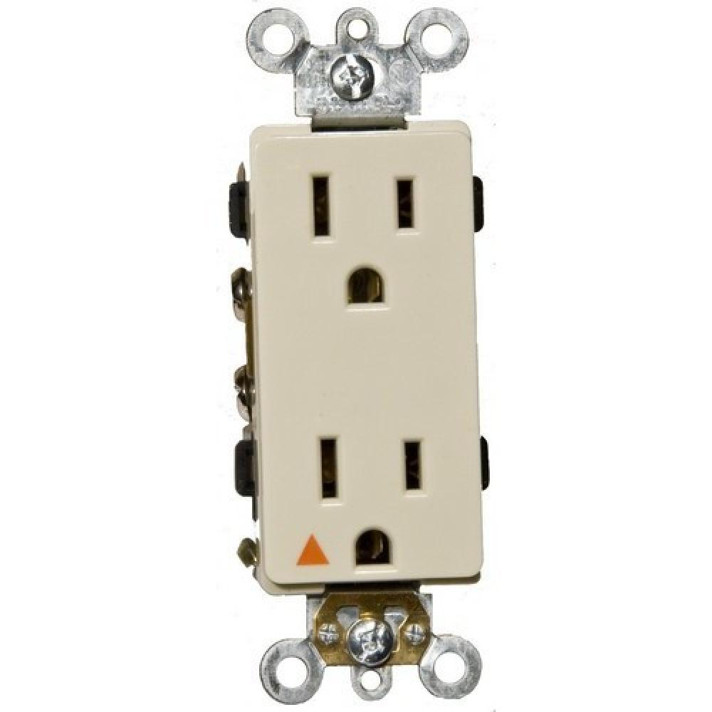 Isoltd G Dco Duplx Rcptcl Ivory 15A-125V