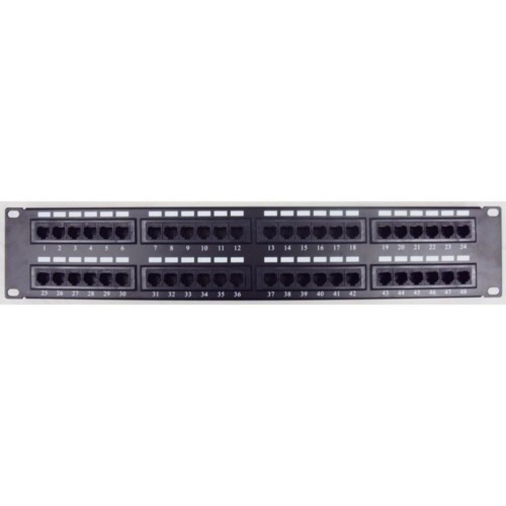 Cat5E High Density Patch Panels 48 Port