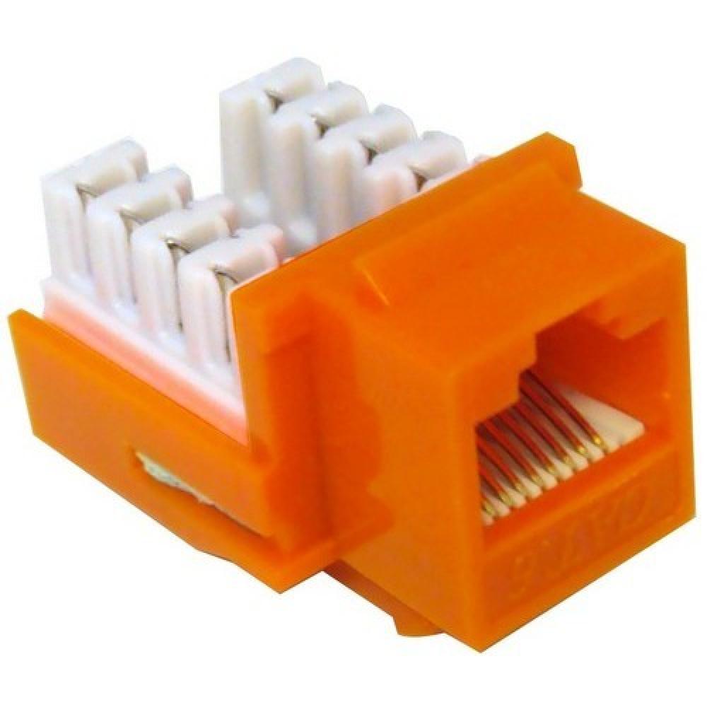 Cat6 (RJ45) Unshelded Keyst1 Jacks Org