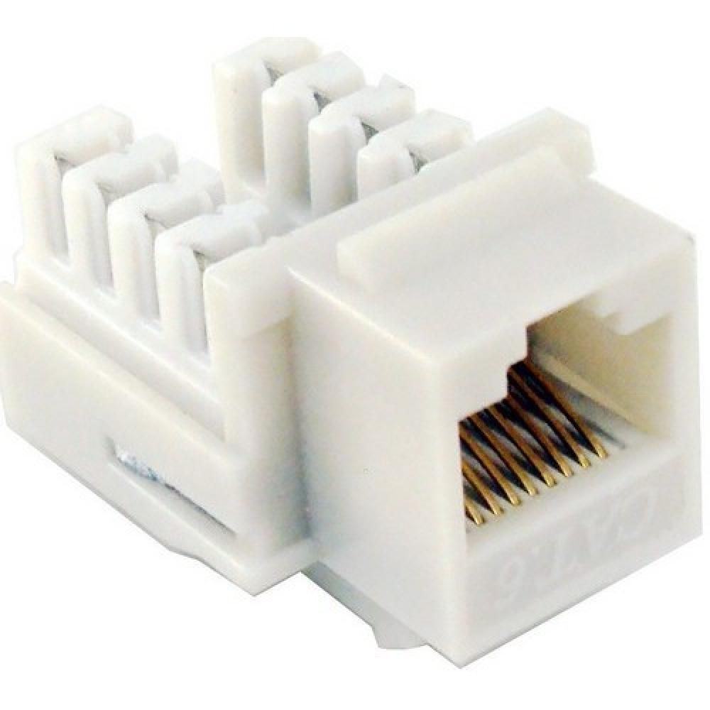 Ct6 (RJ45) Unshldd Kyst1 Jcks Lt Almond