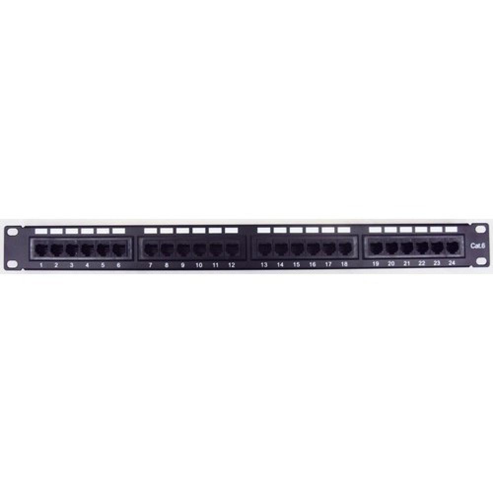 Cat6 High Density Patch Panels 24 Port