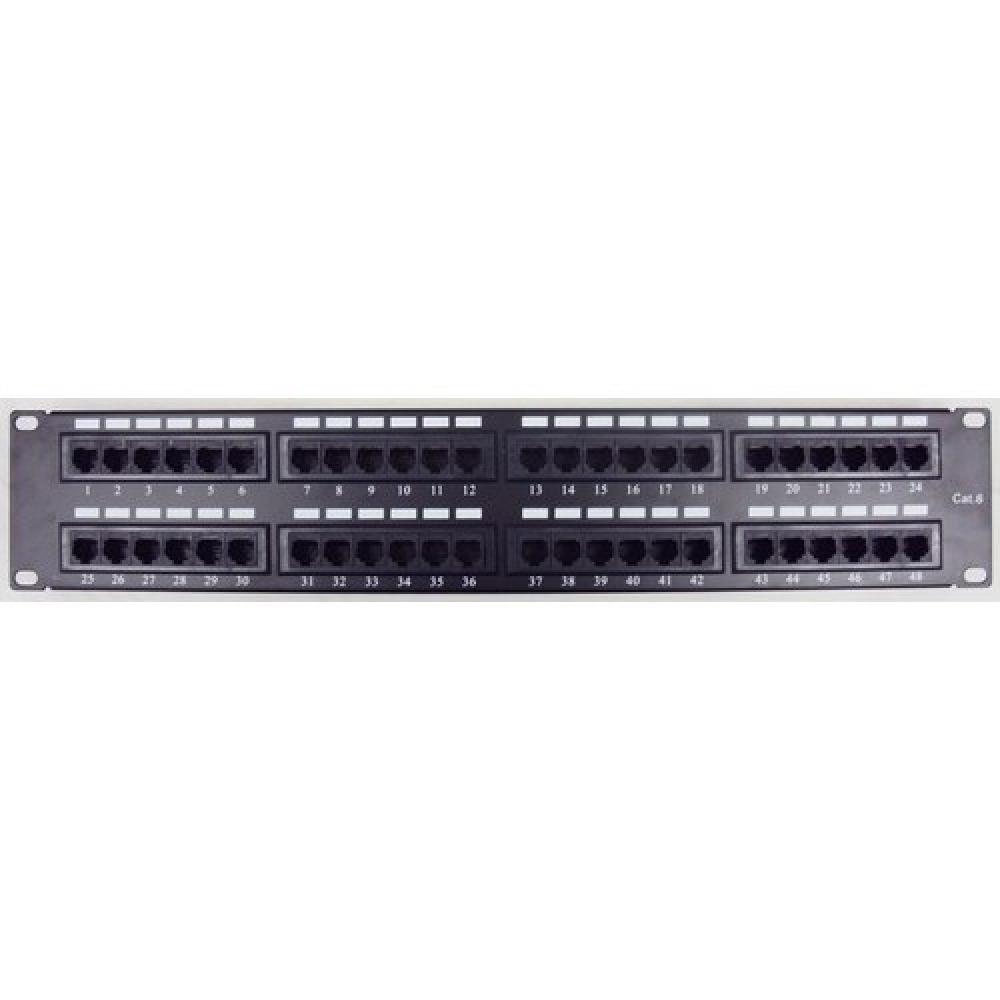 Cat6 High Density Patch Panels 48 Port